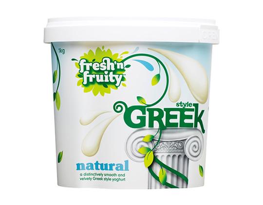 Fresh'n Fruity™ Greek Style Natural Yoghurt 1kg